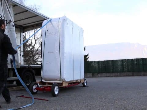 Comment se déroule la livraison d'un spa?